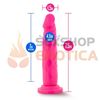 Dildo 7,5' con base de sopapa